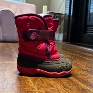 Kamik Snowybug5 Pink and Purple Winter Boots